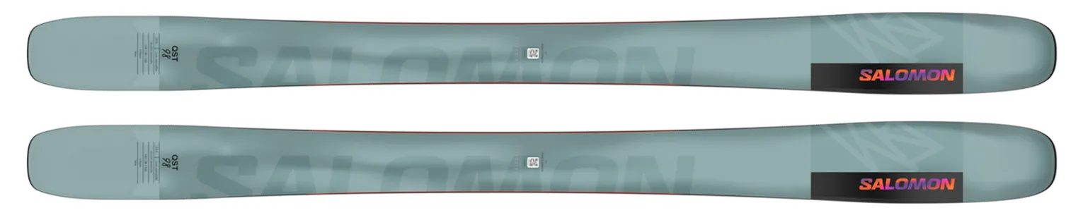 2024 Salomon QST 98 Skis - 2024 Salomon QST 98 Ski Graphics