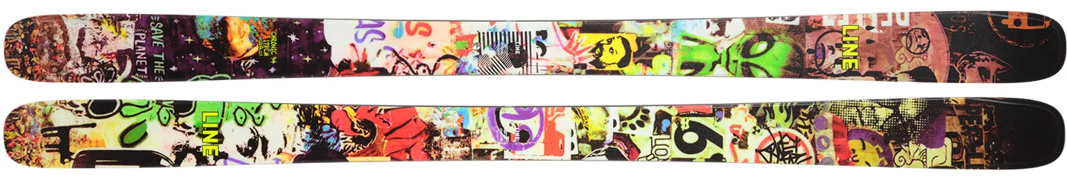 2025 Line Chronic 94 Skis - 2025 Line Chronic 94 Ski Graphics