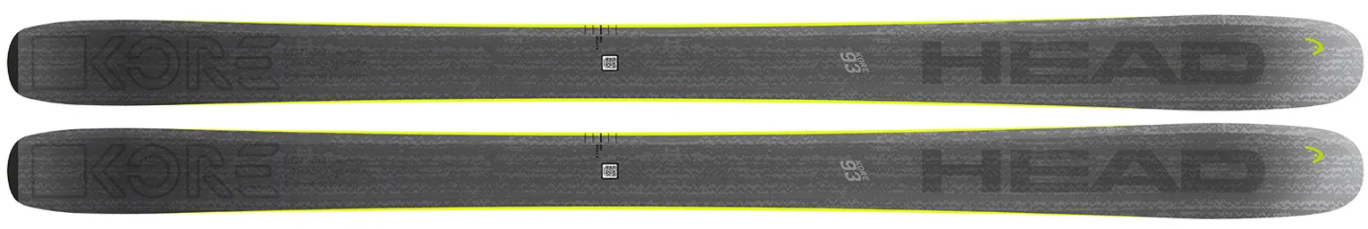 2025 Head Kore 93 Skis - 2025 Head Kore 93 Ski Graphics