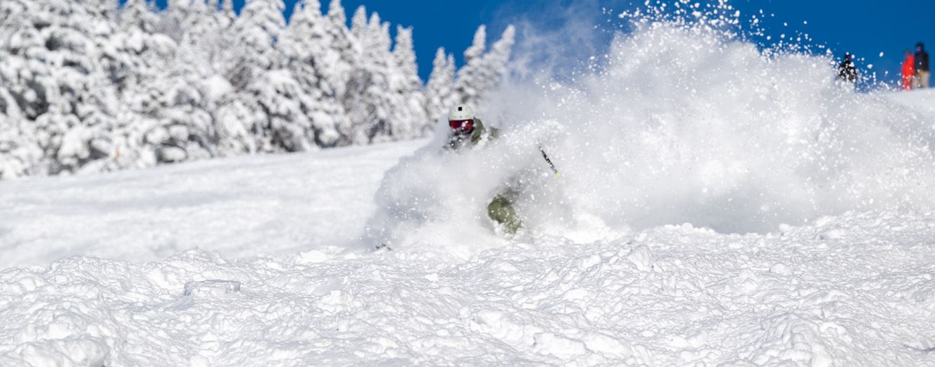2024 Black Crows Artis Skis: Full Width Action Image 2