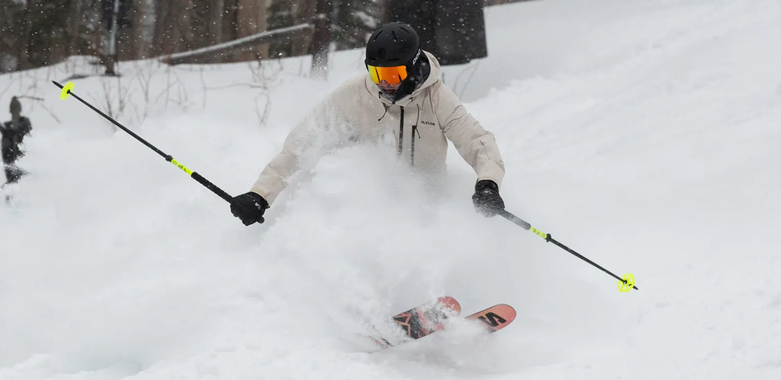 2026 Salomon QST 106 Ski Review - Action Shot 1