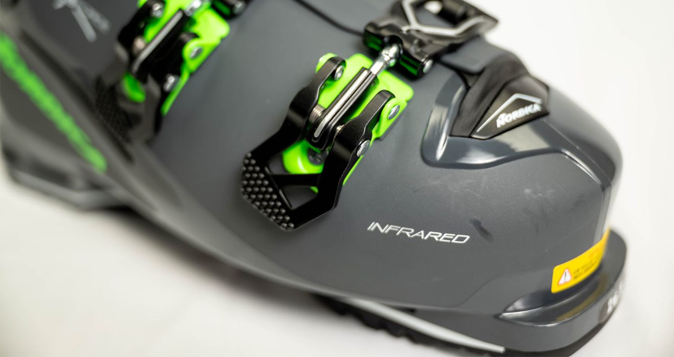 2023 Nordica Speedmachine 3 120 Ski Boot Review: Closeup Image 4