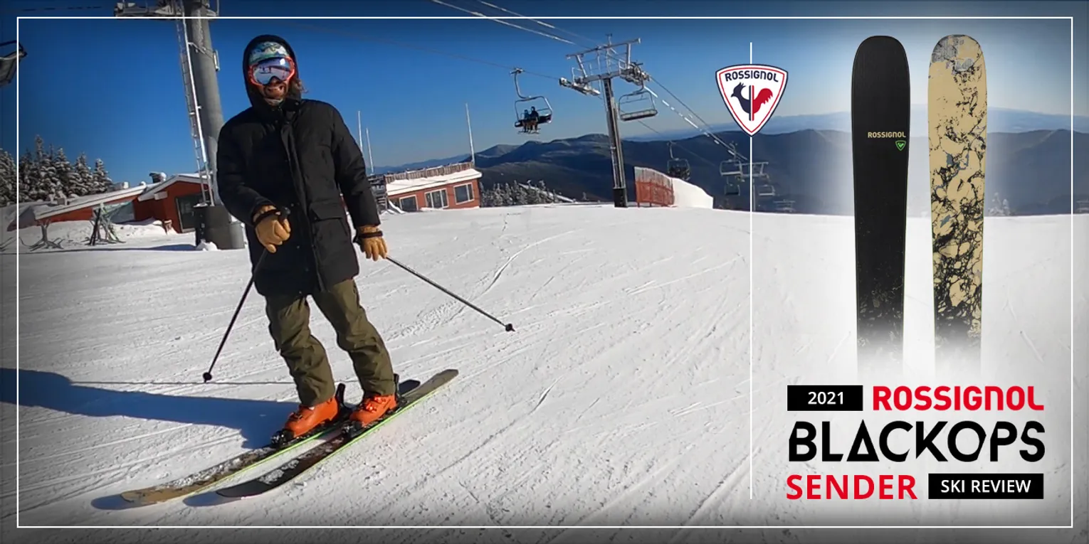 2021 ROSSIGNOL BLACKOPS SENDER SKI REVIEW