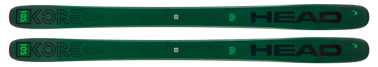 2024 Head Kore 105 Skis - 2024 Head Kore 105 Ski Graphics