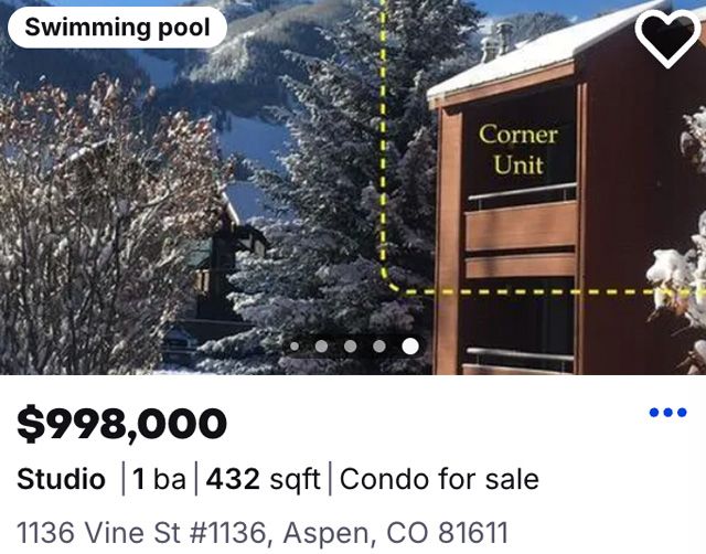 Top Five Fridays May 29, 2026: Aspen Condo Listing Image
