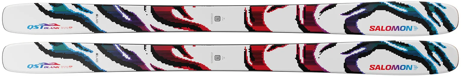 2026 Salomon QST Collection Introduction and First Impressions - 2026  Salomon QST 106 Blank Ski Graphics