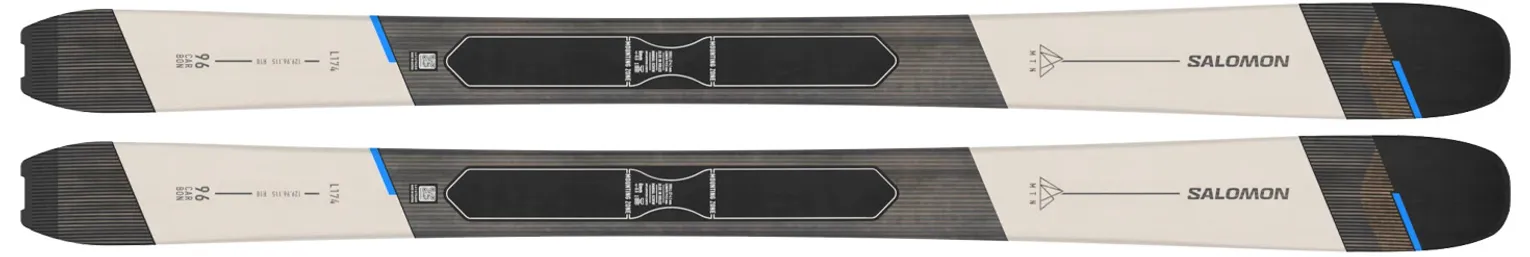 2025 Salomon MTN Carbon 96 Skis - 2025 Salomon MTN Carbon 96 Ski Graphics

