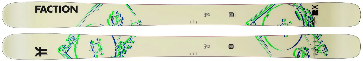 2024 Faction Prodigy 2X Skis - 2024 Faction Prodigy 2X Ski Graphics

