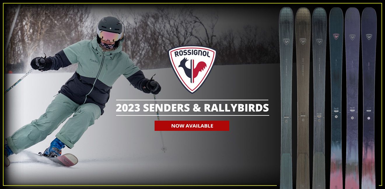 2023 Rossignol Sender and Rallybird Skis: Buy Now Image