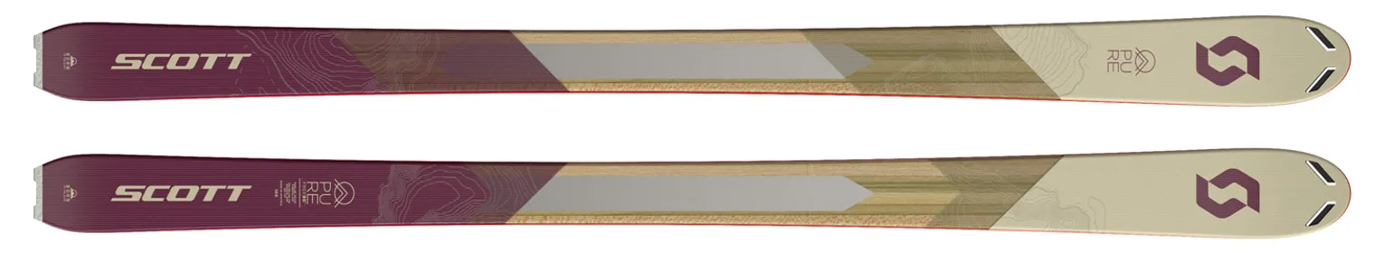 2024 Scott Pure Free 90 W Skis - 2024 Scott Pure Free 90 W Ski Graphics