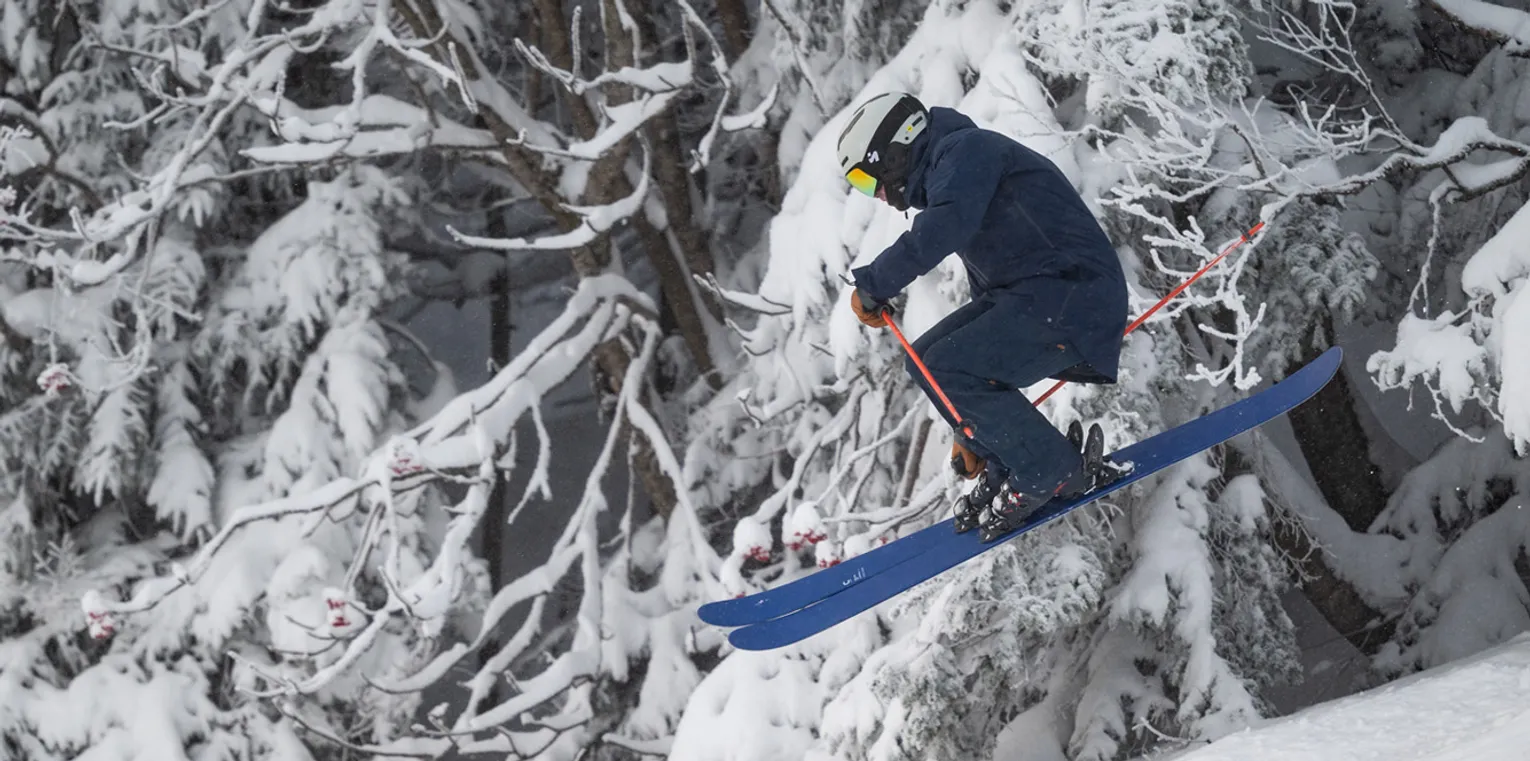 2024 Lange Shadow 130 LV Ski Boot - Jeff Action Shot 4
