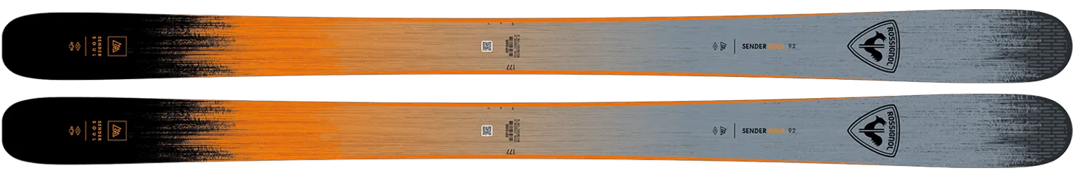 2025 Rossignol Sender Soul 92 Skis - 2025 Rossignol Sender Soul 92 Ski Graphics


