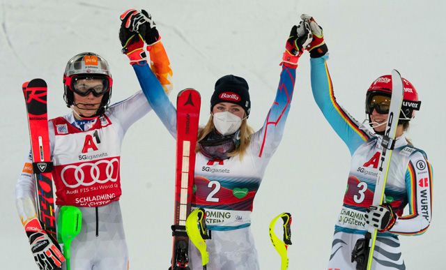 Top Five Fridays January 14, 2022: Mikaela Shiffrin Victory Image