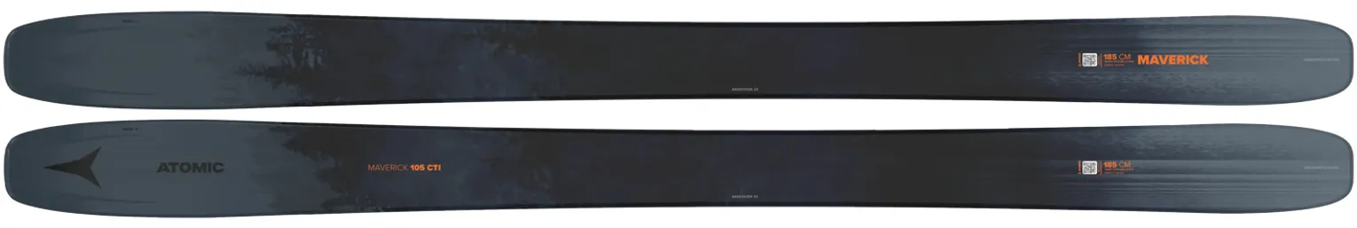 2025 Atomic Maverick 105 CTI Skis - 2025 Atomic Maverick 105 CTI Ski Graphics