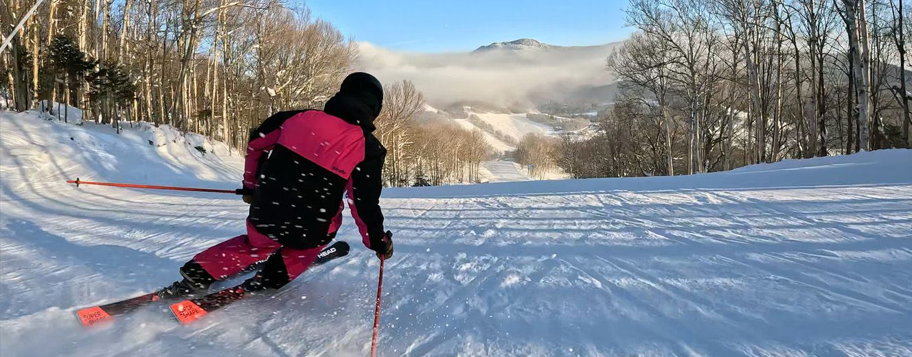 2023 Head Supershape E-Rally Skis: Full Width Action Image 1