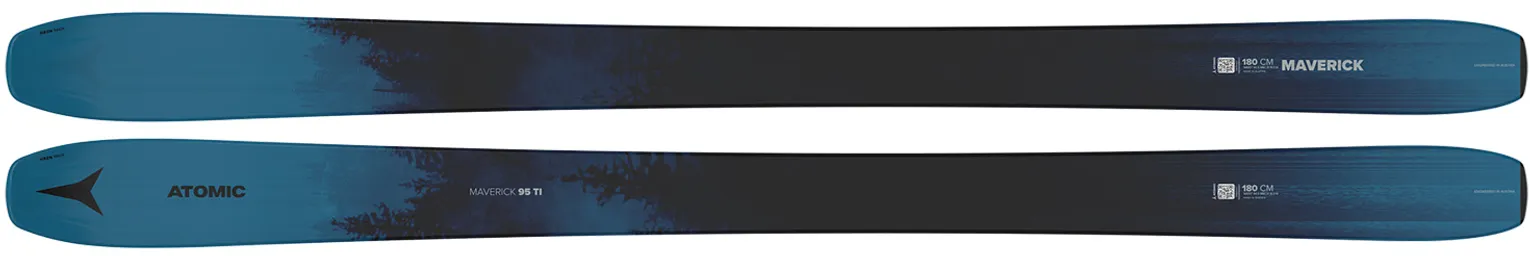 2025 Atomic Maverick 95 Ti Skis - 2025 Atomic Maverick 95 Ti Ski Graphics

