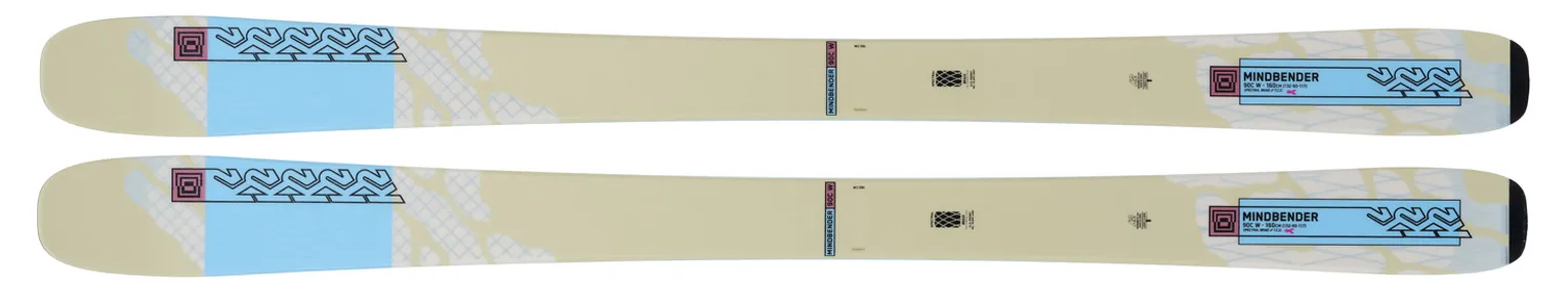 2024 K2 Mindbender 90C W Skis - 2024 K2 Mindbender 90C W Ski Graphics