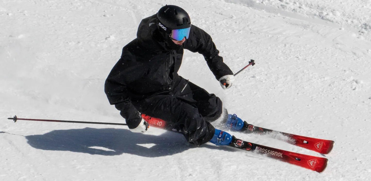 2027 Salomon S/Pro Alpha C Boa 130 Ski Boot Review - Matt Action Shot 1