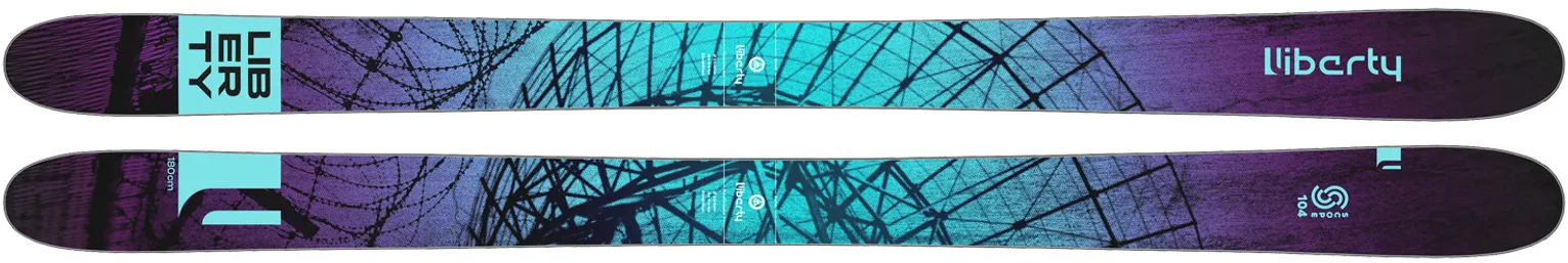 2025 Liberty Scope 104 Skis - 2025 Liberty Scope 104 Ski Graphics