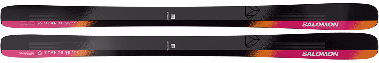 2025 Salomon Stance 96 Skis - 2025 Salomon Stance 96 Ski Graphics