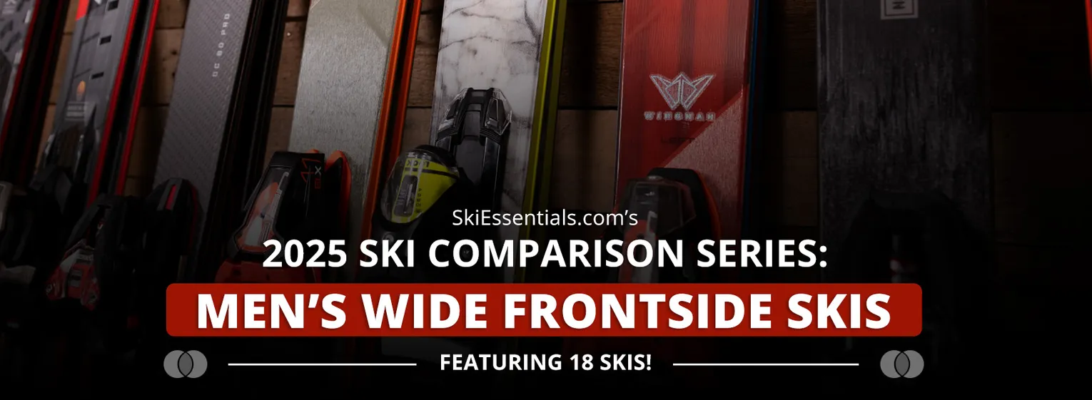 2025 Men's Wide Frontside Ski Comparison Lead Image