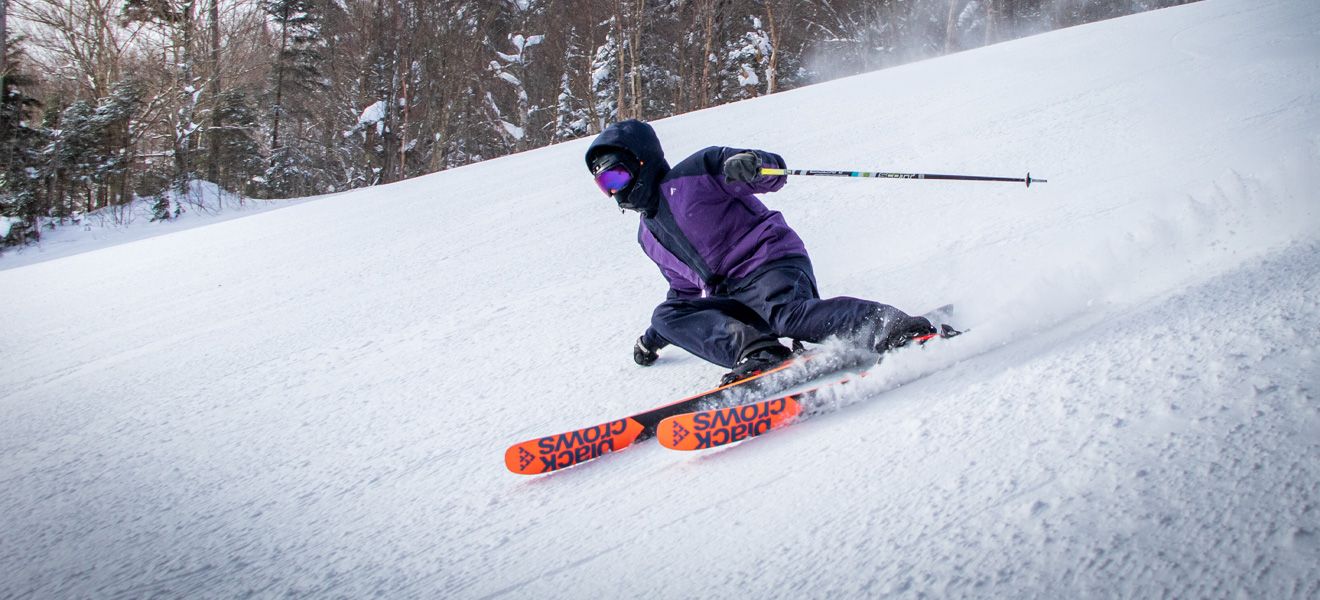 2022 Black Crows Serpo Ski Review: Full Width Action Image 1
