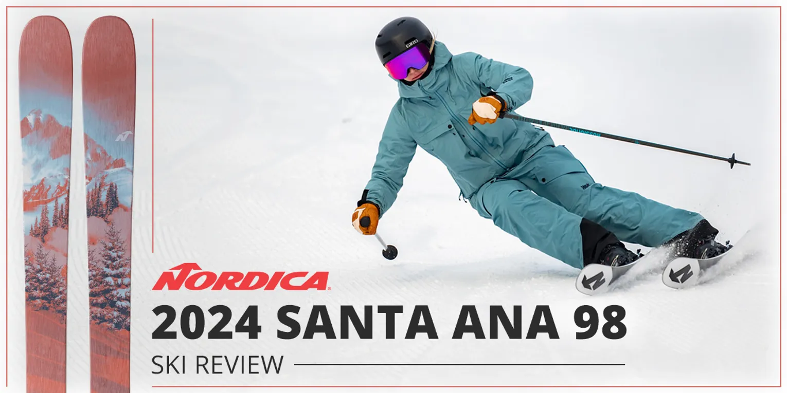 2024 Nordica Santa Ana 98 Ski Review - Lead Image
