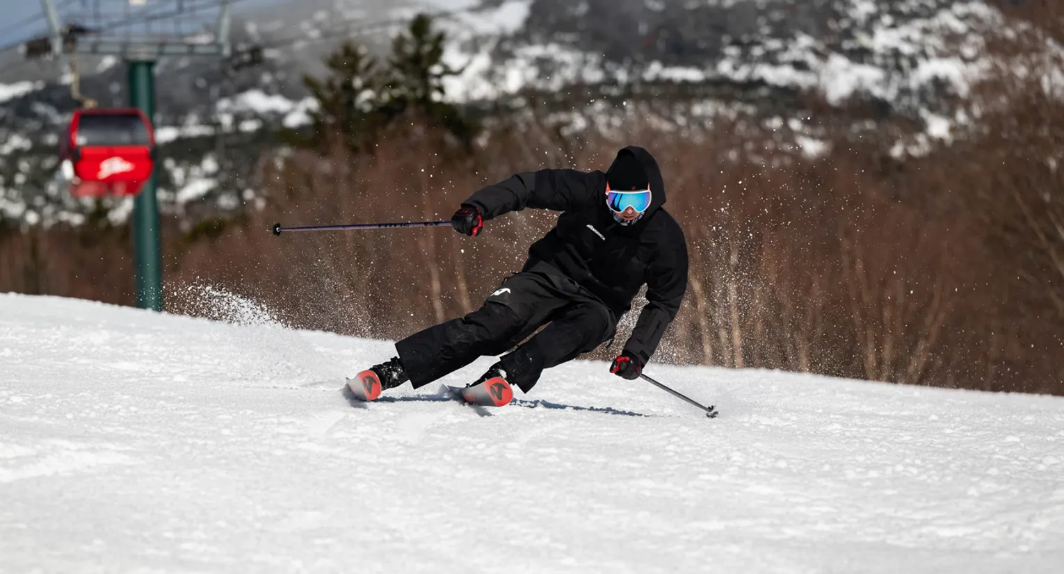 2025 Nordica Enforcer 89 Ski Review - Action Shot 1