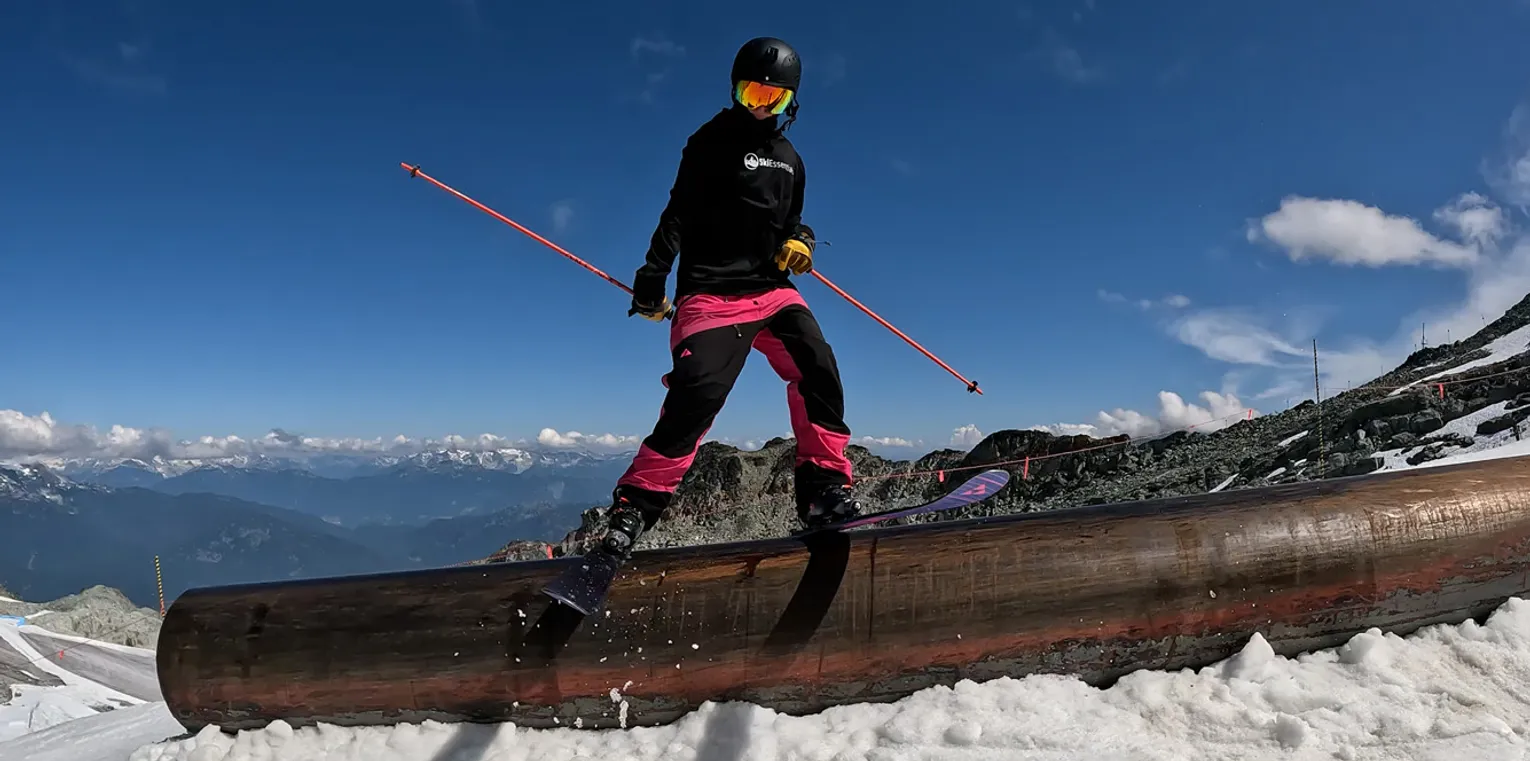 2025 Fischer Nightstick 97 Ski Review - Action Shot 1