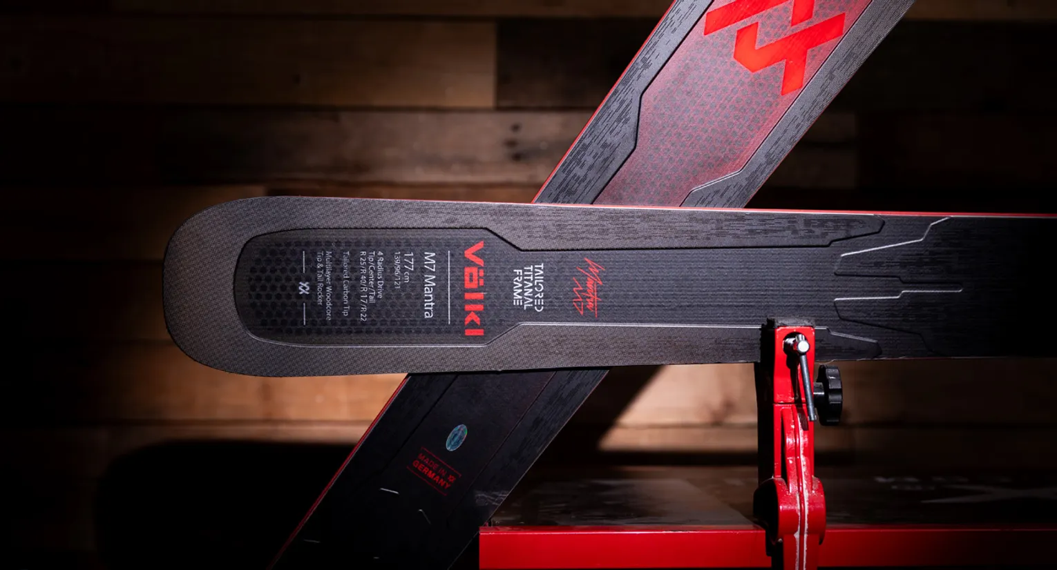 2025 Volkl M7 Mantra Ski Review - Studio Shot 4