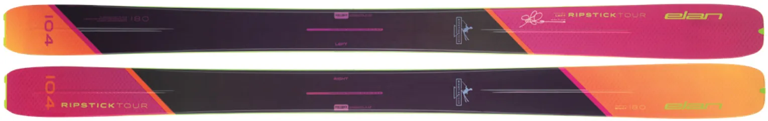 2024 Elan Ripstick Tour 104 Skis - 2024 Elan Ripstick Tour 104 Ski Graphics

