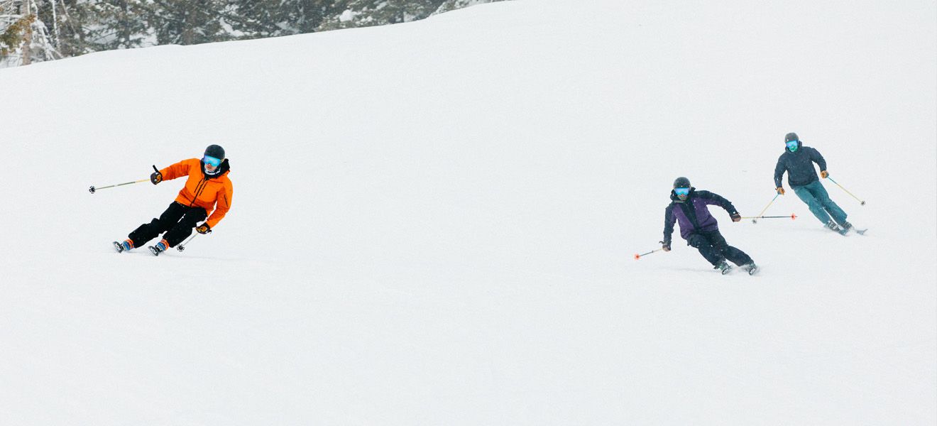 2023 Volkl Kendo 88 Skis: Full Width Action Image 2