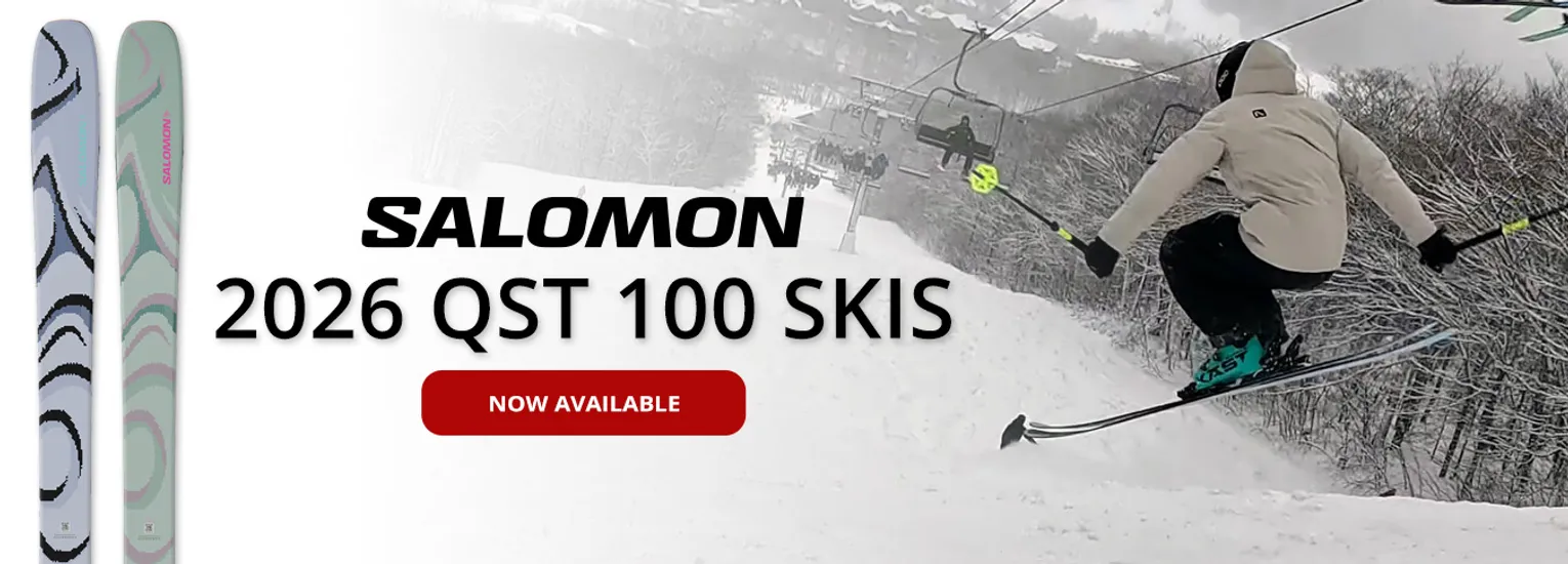 2026 Salomon QST 100 On Snow Ski Review - Buy Now Graphic