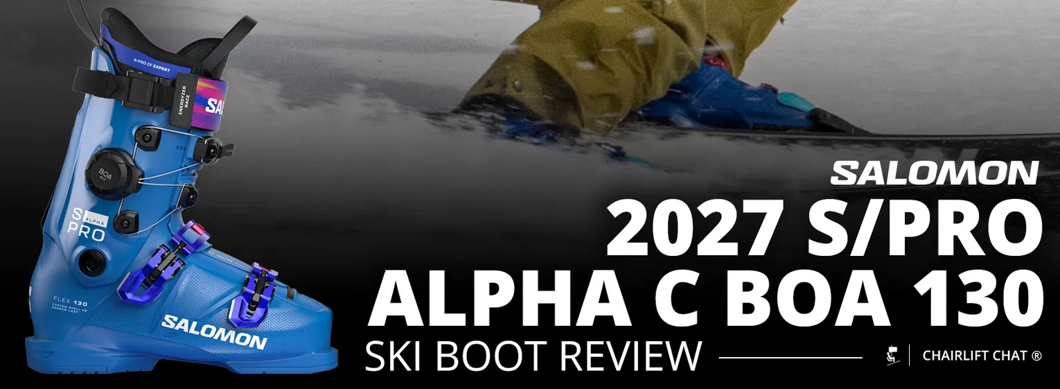 2027 Salomon S/Pro Alpha C Boa 130 Ski Boot Review - Lead Image