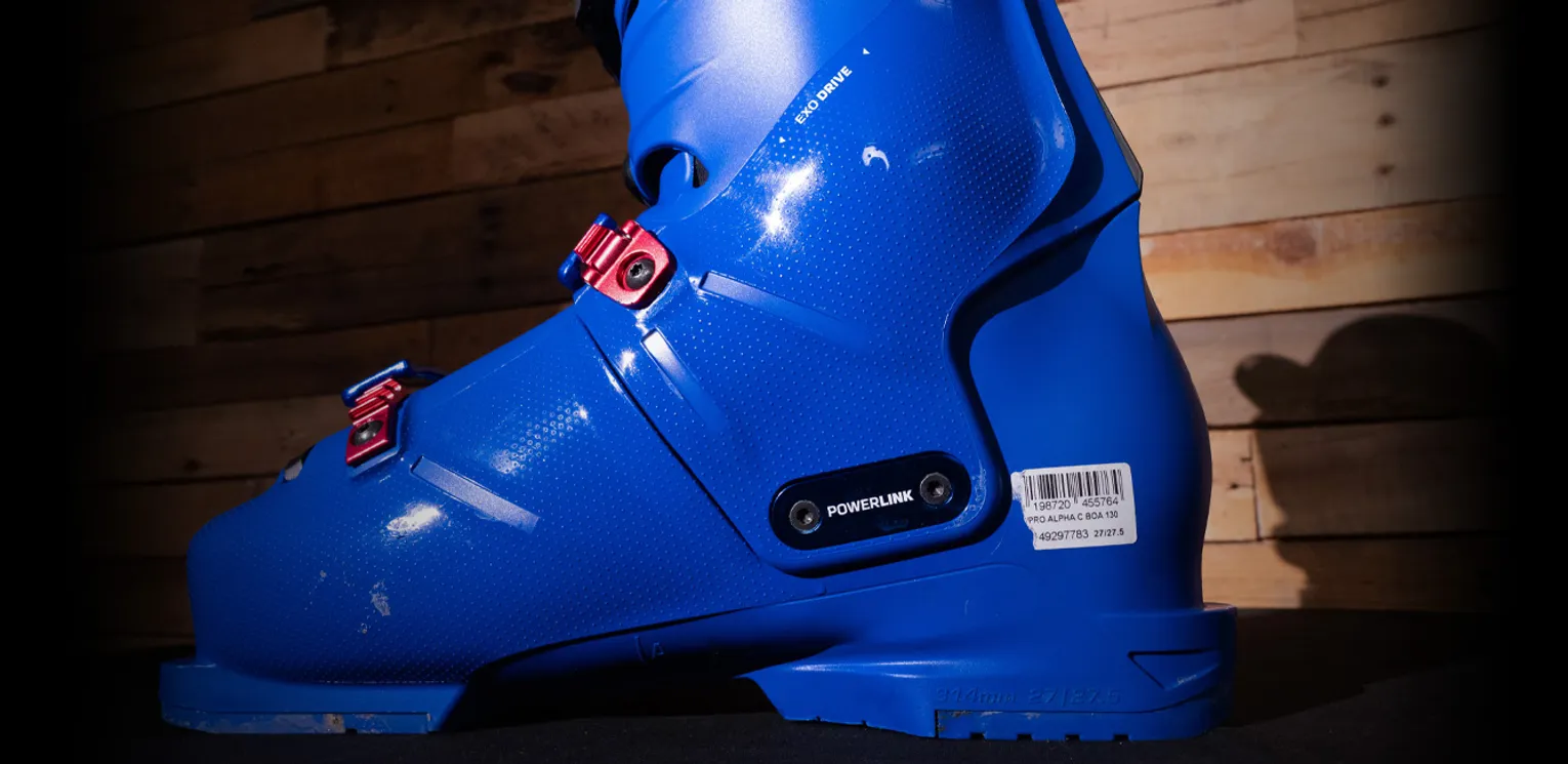 2027 Salomon S/Pro Alpha C Boa 130 Ski Boot Review - ExoDrive Closeup