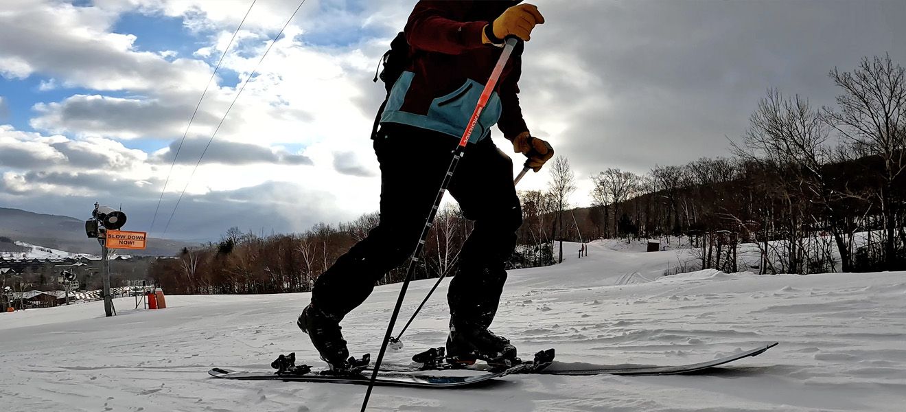 2022 Tecnica Cochise 130 & 120 Ski Boot Review: Full Width Action Image 1