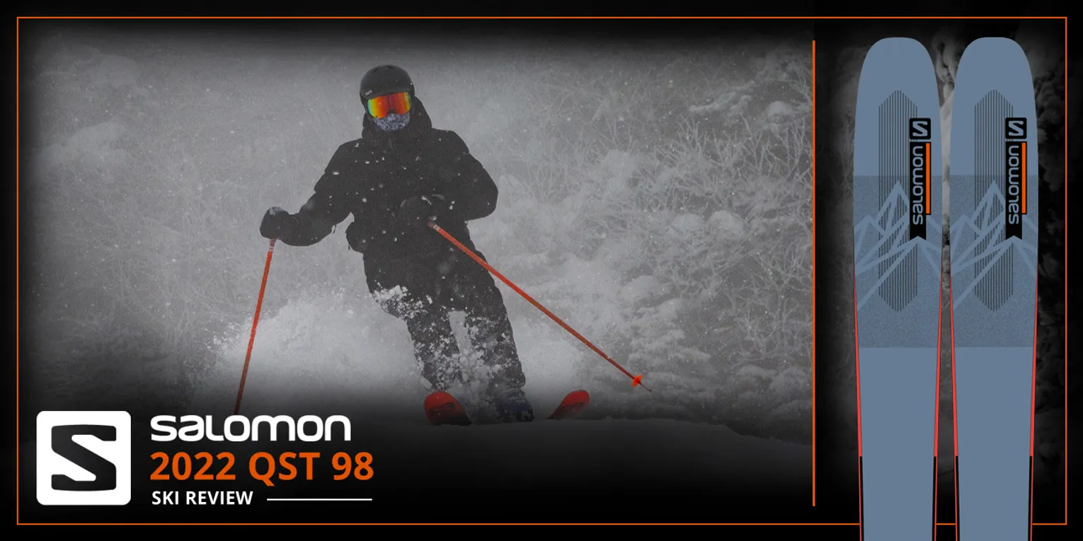 2022 SALOMON QST 98 SKI REVIEW