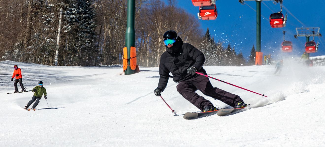 2023 Elan Ripstick 88 Skis: Full Width Action Image 1