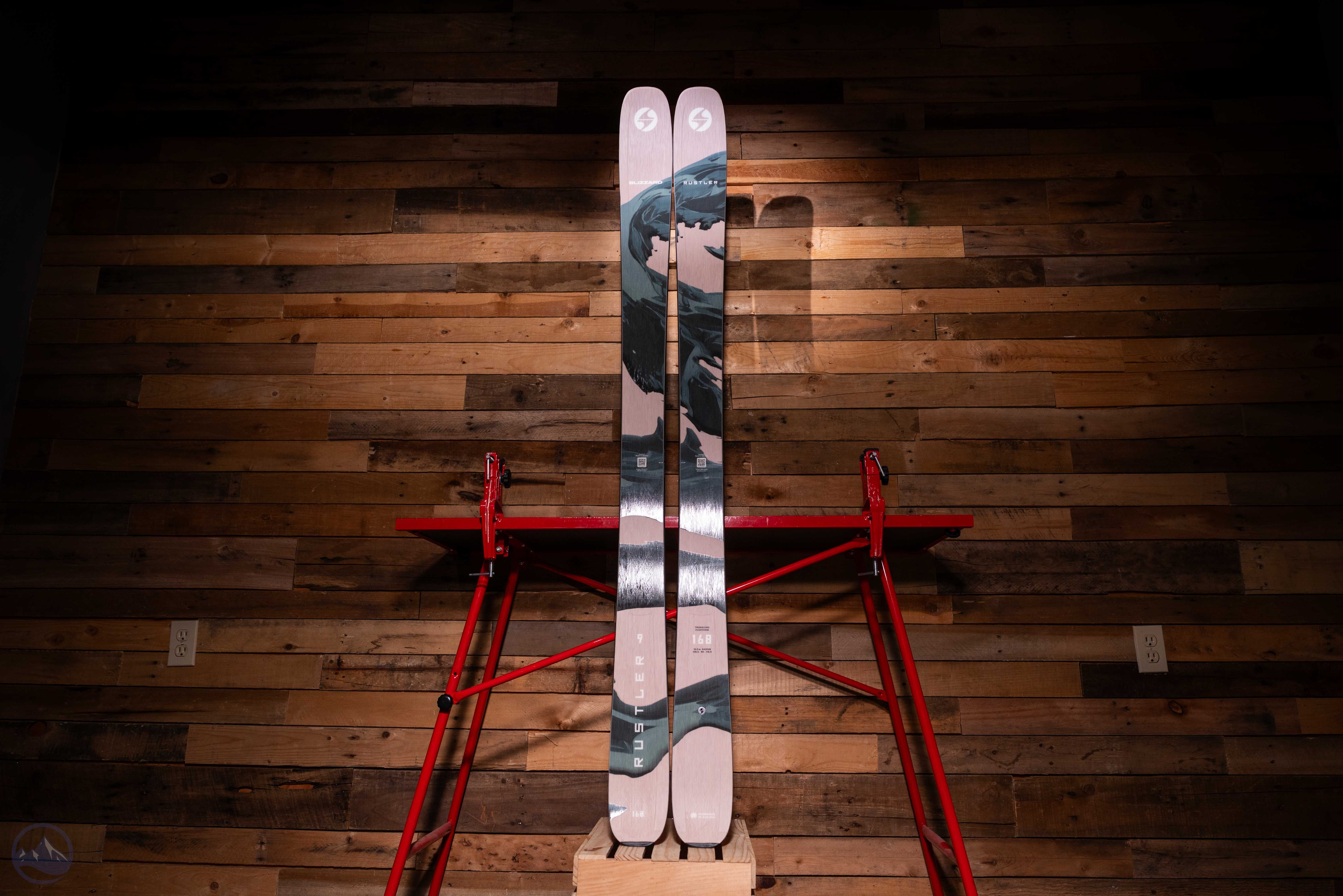 2027 Blizzard Rustler 9 Skis with Salomon Strive 14 GW Bindings