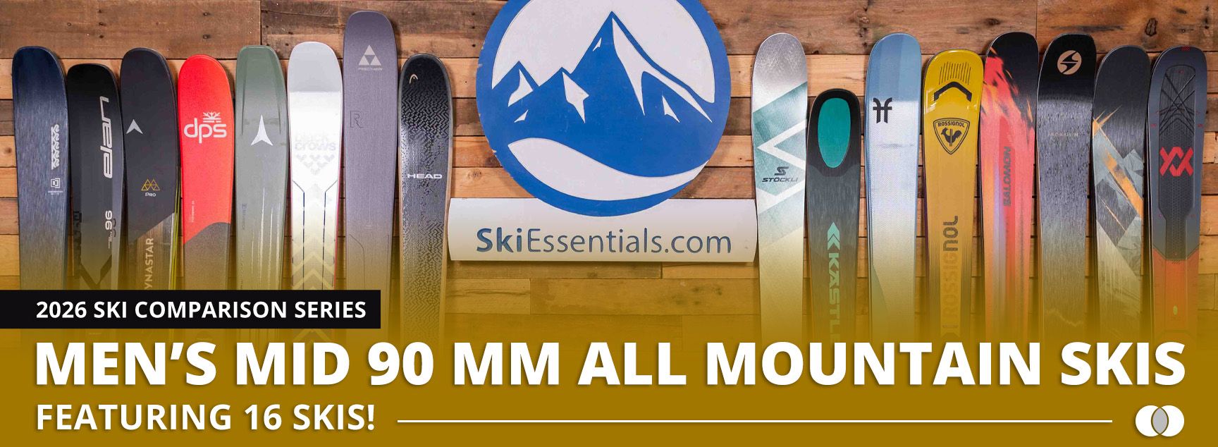 2026 Men's Mid 90 mm All Mountain Ski Comparison | SkiEssentials