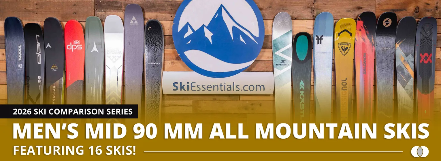2026 Men's Mid 90 mm All Mountain Ski Comparison
