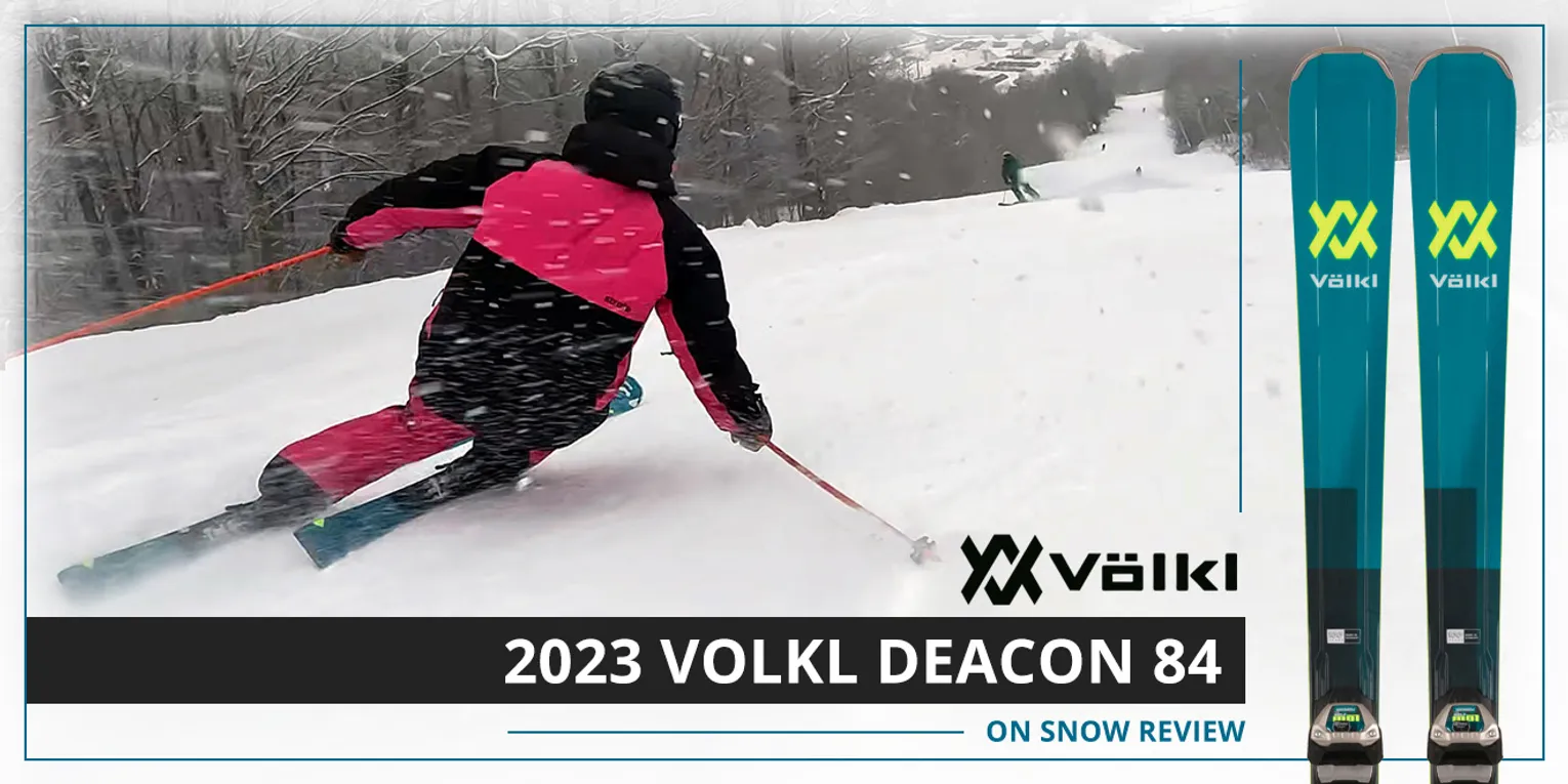 2023 VOLKL DEACON 84: ON SNOW SKI REVIEW