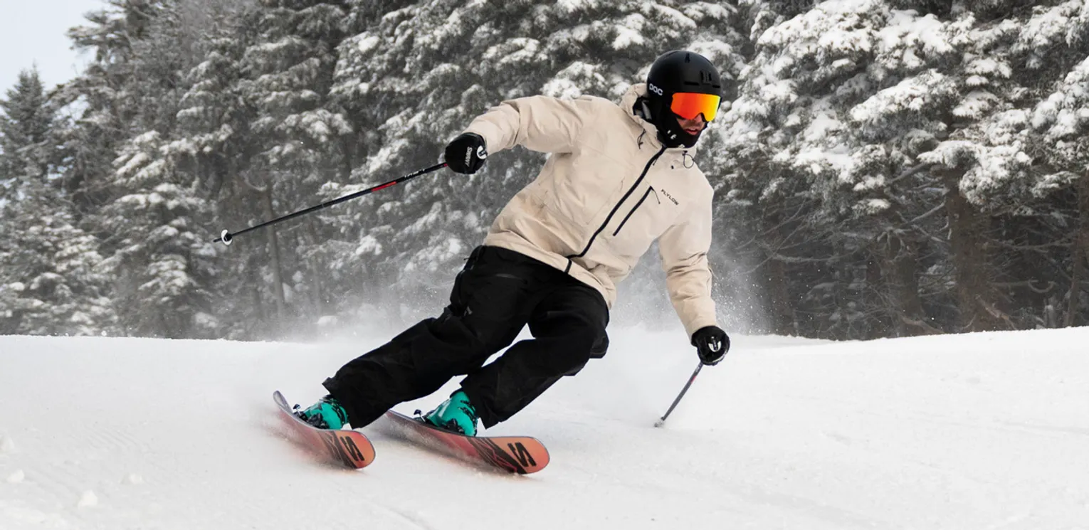 2026 Salomon QST 106 Ski Review - Action Shot 4