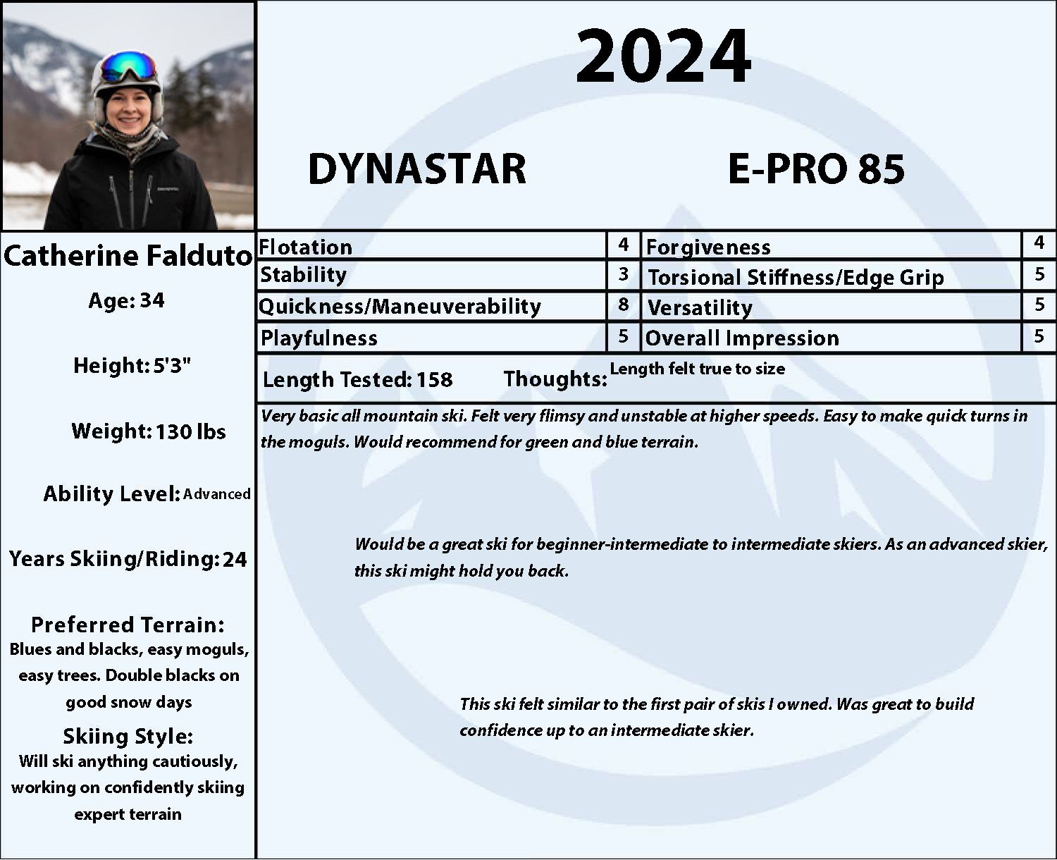 2024 Dynastar E-Pro 85 Open Women's Ski with Tyrolia TX 10 Bindings ...