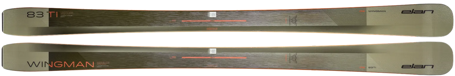 2026 Elan Wingman Collection Introduction and First Impressions - 2026 Elan Wingman 83 Ti Ski Graphics