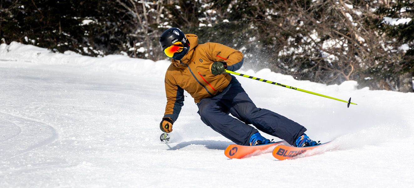 2023 Blizzard Hustle 10 Skis: Full Width Action Image 2