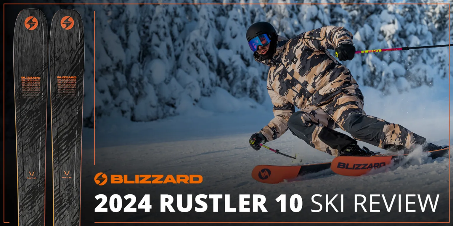 2024 Blizzard Rustler 10 Ski Review - Lead Image