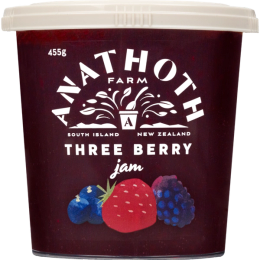 Three Berry Jam 455g