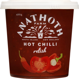 Hot Chilli Relish 420g