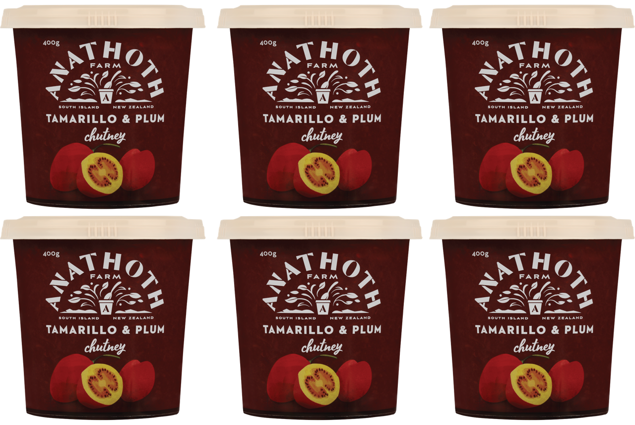 Tamarillo & Plum Chutney (6 Pack)